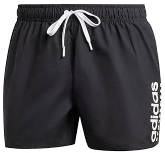 adidas Homme Essentials Logo CLX Shorts, Black/White, XL