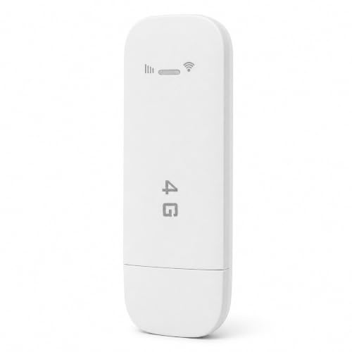 4G LTE USB Tragbarer WiFi-Router, Taschen Mobiler Hotspot Drahtloses Netzwerk Smart Router Internet Verbindungen 4G WiFi Router mit SIM-Karten-Slot,WPA WPA2 WiFi-Verschlüsse Lung