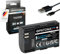 PATONA Platinum LP-E6P LP-E6NH Batterie 2600mAh USB-C Input Compatible avec Canon EOS 5D Mark II Mark III 5DS R5 R 6D 7D 60D 60Da 70D 80D 90D XC10 5 6 7 60 70 80 90 D LP-E6 LPE6P LPE6NH LPE6N