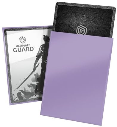 Ultimate Guard Katana Card Sleeves, 100 Standard Size TCG Sleeves, 66 x 91mm, Summer Cloud Back, Tournament Sleeves, No PVC & Acid-Free, High Clarity