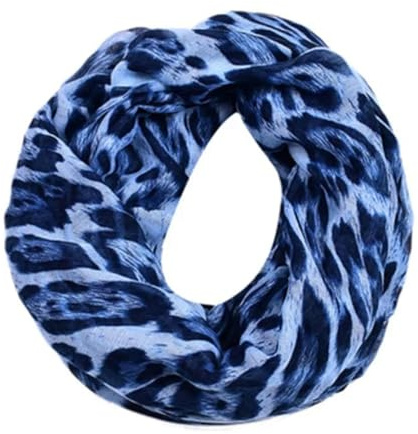 YUECIBAI Schal Damen Winter Frauen Weiches Baumwoll Leinen Warm Sexy Leopard Schal Schal Weiblich Tier Print Ker Chief Hijab
