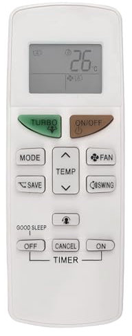ARC470A11 ARC470A16 - Mando a distancia de repuesto para aire acondicionado Daikin ARC455A1 ARC470A11 ARC469A5 KTDJ002 ARC470A16