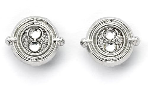 Harry Potter - Time Turner - Ohrstecker - Metall (Einheitsgröße) (Silber)