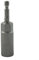 Sandyseptember 1 x Steckschlüsseleinsatz, 80 mm Länge, 6,35 mm Sechskantschaft, Bit-Steckschlüssel-Setter für Bohrer, Steckschlüssel und Schlag-Stecknuss-Adapter (13 mm)