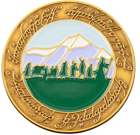 Lord of the Rings Collectors Pin The Fellowship 4 cm