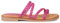 miMaO Sandalias planas cómodas FUCSIA, EU 40