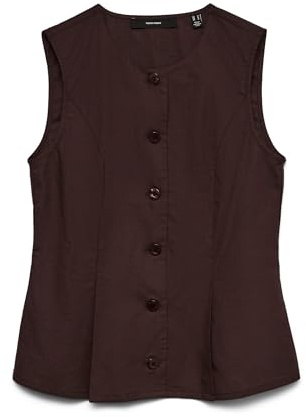 VERO MODA Damen Vmselma Waistcoat WVN Noos
