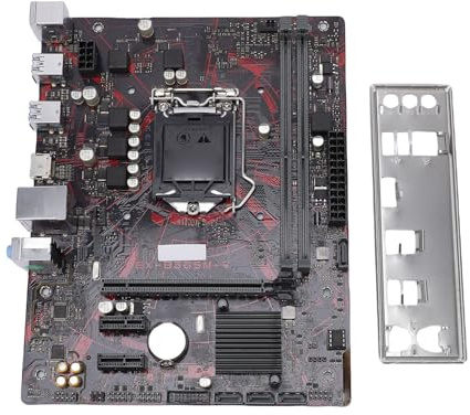 Yanmis EX-B365M-V Motherboard, LGA1151 CPU, 2xDDR4 DIMM Speicher, PCI E X16, 4xSerialATA III, USB 3.0, HDMI, M ATX Computer Motherboard