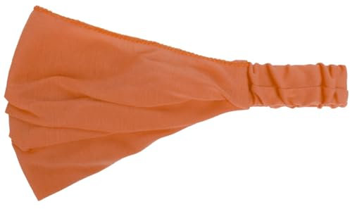 Hutshopping Haarband für Frauen | sportliches Bandana in verschiedenen Farben | Kopftuch in Einheitsgröße (52-60 cm) | Stirnband Frühjahr Sommer, Orange, Einheitsgröße