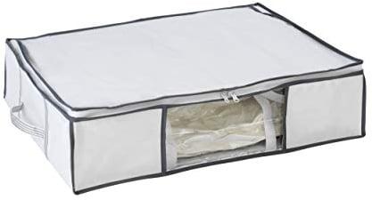 WENKO Vakuum Soft Box M, Polypropylen, 65 x 15 x 50 cm, Weiß