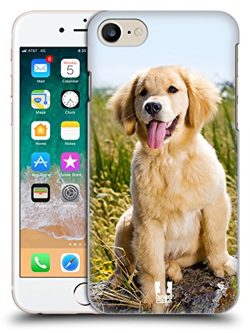 Head Case Designs Golden Retriever Welpe Beliebteste Hunderassen Harte Rueckseiten Handyhülle Hülle Huelle kompatibel mit Apple iPhone 7/8 / SE 2020 & 2022