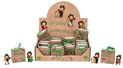 Geschenkestadl 24 Schornsteinfeger im Display Glücksbringer in Tütchen
