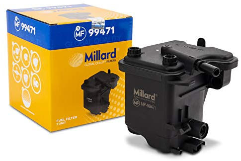 Millard Filters Filtro de Combustible para Coche MF99471 120X133X123x13x10 mm Global Quality