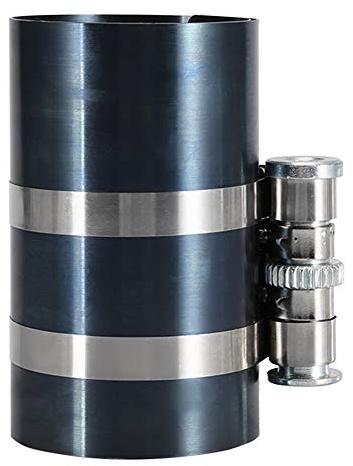 EVGATSAUTO Motor Kolbenring Kompressor Werkzeug Kolbenring Einbauwerkzeug Ausbauwerkzeug Ratsche Kolben Einbauwerkzeug(4 Inches)