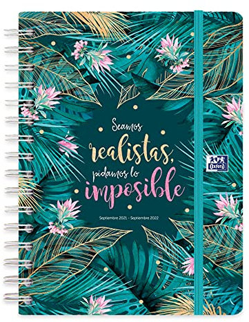 Oxford, Schülerkalender 2021–2022, Spanisch, Wochenansicht, A5, 15 x 21 cm