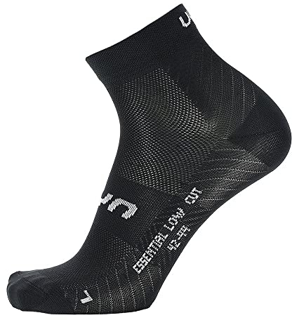 UYN Herren Essential Socke, Schwarz, 44 EU