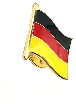 Germany German Deutschland Metal Country Flag Pin Badge