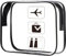 Oderra Trousse De Toilette - 1 Pochette Transparente Voyage pour Le Transport De Liquides, Avion pour Femmes & Hommes