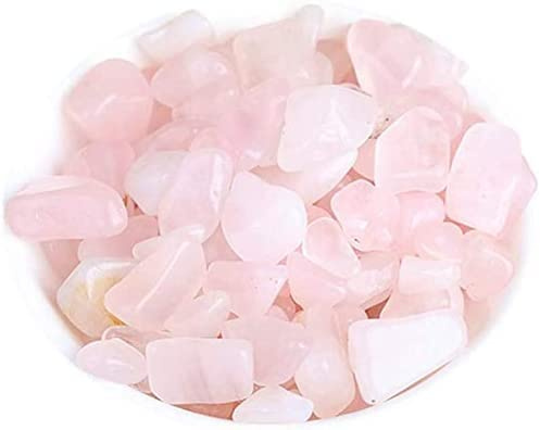 Aeromdale Pebbles Dekosteine Aquarium Mini Garten für Mikro-Landschaft Granulat Kies Fluss Gehweg Dekoration Verzierung Rosa 100g