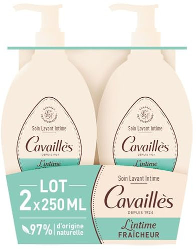 Rogé Cavaillès Fraîcheur soin lavant intime lot de 2x250ml