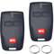 2PCS 433.92MHZ For BFT Gate Remote Control Fob Replacement BFT Mitto 2 Remote Fob MITTO B RCB02 2 Buttons With Key Ring