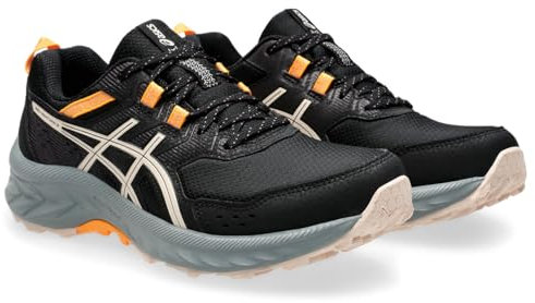 ASICS Femme Gel-Venture 9 Sneaker, Noir/Rose Perle, 36 EU