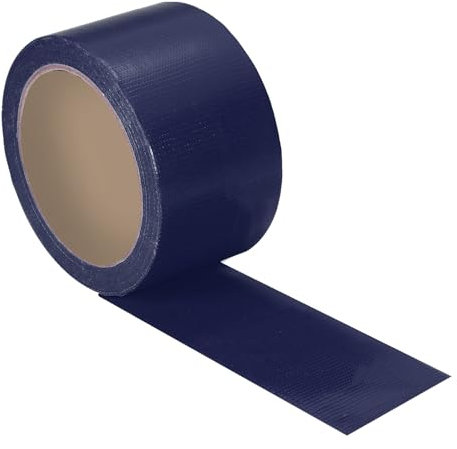 PATIKIL Ruban Adhésif Gaffers 2 Pouces x 22 Yards, Ruban de Sol Gaffer Imperméable sans Résidu, Non Réfléchissant, Facile à Déchirer pour une Utilisation en Intérieur, Bleu Marine