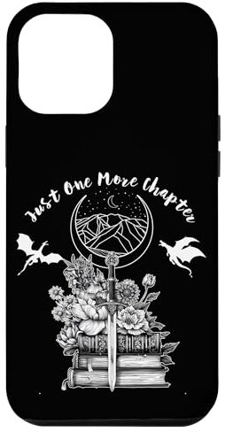 Just One More Chapter Book Dragon Romantasy Reader Bookish Case for iPhone 14 Plus