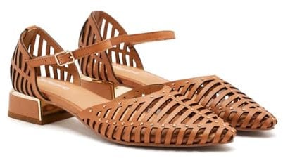 GIOSEPPO Bailarinas Tiras TACÓN Piel Fletcher