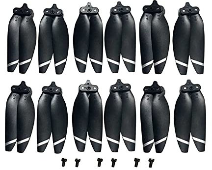 Wivplex Zubehör Ersatzteile Flügel Propeller Maple Leaf L900-PRO Drohnen Quadcopter Drohnenklingen(12pcs)