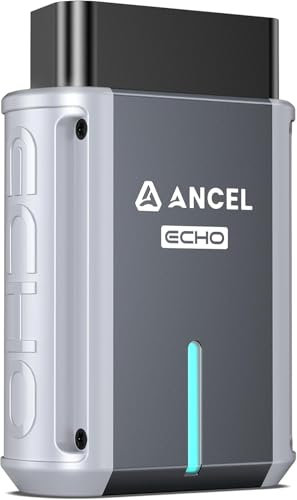 ANCEL ECHO OBD2 All System Diagnostic Scan Tool Bluetooth, Wireless Scanner Check Engine Car Code Reader for iOS Android, Smog Check, Oil Reset, Vehicle Performance Test, Active Test, Lifetime Update
