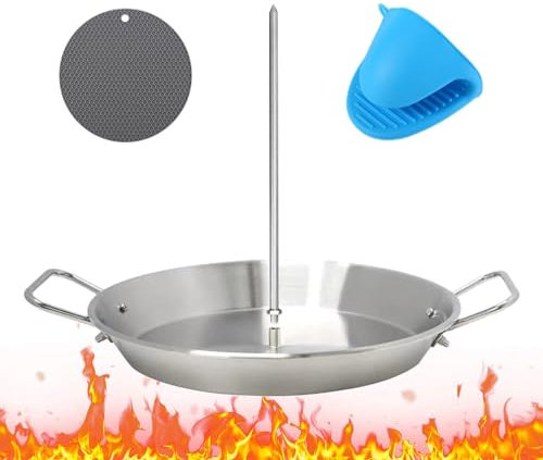 Brochette verticale en acier inoxydable – Support à brochettes pour four | Support vertical pour kebab au four, brochettes brésiliennes avec 3 pointes amovibles