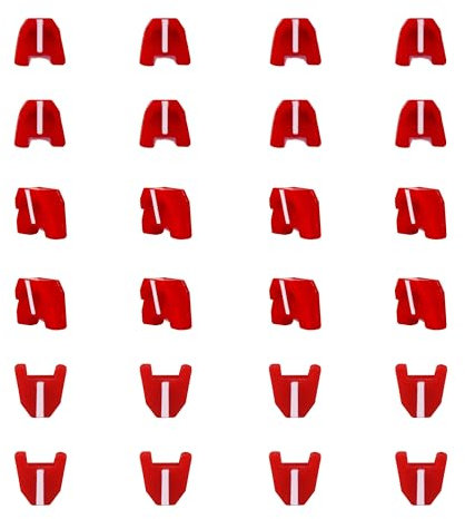 42-38-0017 No-Mar Pad Kit for Milwauke 2746-20 Nailer Tip Kit, Fits Milwauke 18 Gauge Brad Nailer & Finish Nailer (24 Pcs) ﻿