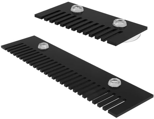 DIYEAH Acryl Überlaufkamm Aquarium 10cm 20cm mit Saugnäpfen Aquarium Zubehör für Fischbecken Stabiler Überlaufschutz für Aquarien