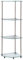 Convenience Concepts Designs2Go Klassisches Eckregal aus Glas mit 4 Etagen