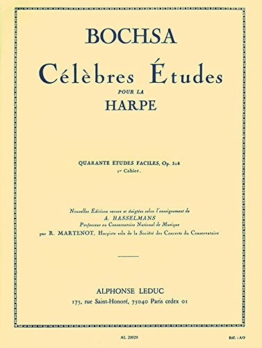 40 ETUDES FACILES OP318 VOLUME 1 HARPE