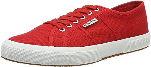 Superga Unisex Cotu Classic Trainers Trainers, Red, 3.5 UK