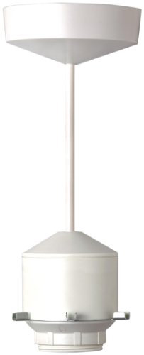 MK Ceiling Accessories 1196 WHI 150mm Pendant Set Low Energy 10/13W