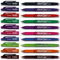 Großes Pilot Tintenroller Frixion (radierbar) Set BL-FR7 im prakischen Geschenketui - Alle 10 verschiedenen Farben sortiert incl. der neuen Farben, Strichstärke 0,4 mm