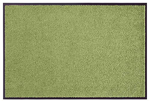 Hanse Home Fußmatte (S-XXL) 40x60cm – 12 Farben – Fussmatte Outdoor Schmutzfangmatte Türmatte Waschbar & Wetterfest rutschfest für Eingangsbereich & Außenbereich – Grün