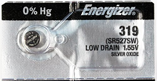 Energizer 319 SR527SW Silberoxid-Batterien, 2 Stück