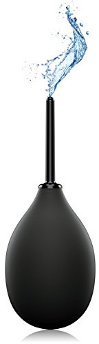PerfectFit Brand ergofló Impulse Compact Bulb Enema System, Removable Tip, Made from Biobased PVC and Polypropylene, Made in the USA