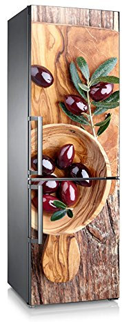 Vinilo para nevera | Stickers Fridge | Pegatina Frigo | Oliva (185x70)