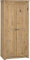 Seconique Panama 2 Door Wardrobe in Natural Wax