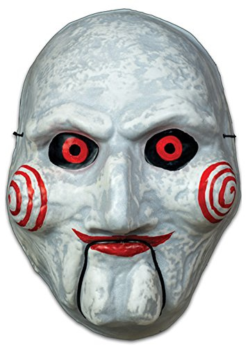 Trick Or Treat Studios Saw Billy Puppet Vakuumformmaske für Erwachsene Horror-Fans oder Cosplayer, 6x8x11 inches, Kunststoff, 1 Stück, Herren