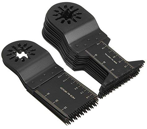 EsportsMJJ 16Pcs 32/45Mm Hcs Säge Blatt Satz Für Fein Multimaster Dremel Makita Bosch