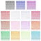 PHOGARY Self-Adhesive Rhinestone Sticker 3375 Pieces Crystal in 5 Size 15 Colors Bling Craft Jewels Gem Stickers for Crafts, Body, DIY Nails, Festival, Carnival, Makeup, Hair