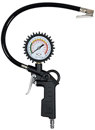 Druckluftpistole Reifenfüll-Gerät mit Manometer Luftpistole