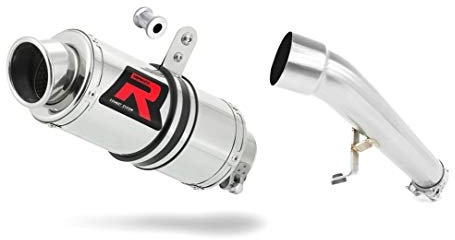 DOMINATOR Pot d'échappement Silencieux GP1 compatible avec CBR 600 F4 1999-2000