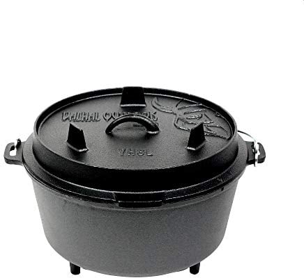 Valhal Outdoor Feuertopf VH8L+ mit Füssen